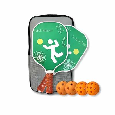 China Premium Pickleball Set - Complete Pickle-Ball Equipment Bundle with Paddles, Balls, Net, and Carrying Bag for sale