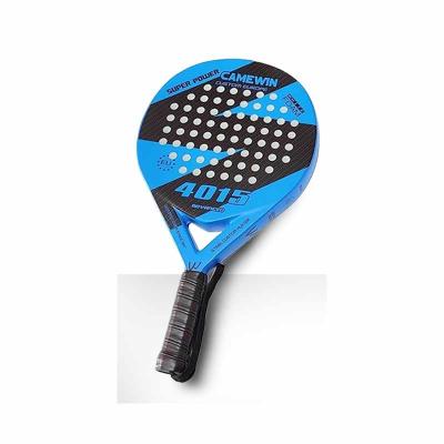 China Custom Tennis Carbon Fiber Padel Racket PVC Materiaal Oefening Herstel Te koop