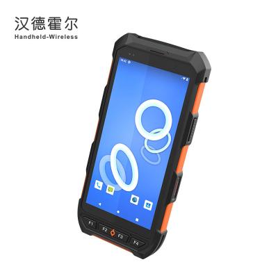 China C6000 Handheld Rugged Handheld Computer Barcode Scanner Industrial Android IP65 PDA 5.5 Inch Touch Screen QR Barcode Rfid Reader 4G Wifi for sale