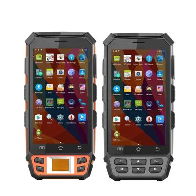 China C5000 industrial handheld android ip65 7.0 rugged smart 4G computer with Barcode/RFID/Fingerprint reader for sale