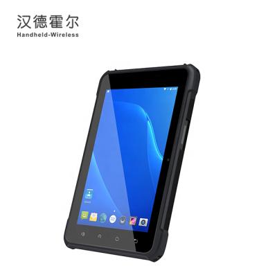 China Industrial Tablet Terminal NB801 8.0 Inch 4G IP 67 Android 7.0 Rugged Tablet PC With Barcode Scanner for sale