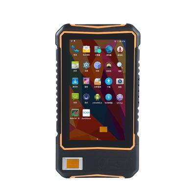 China Handheld-Wireless IP H711 65 Android 7.0 4G RFID/Fingerprint Industrial Tablet Terminal Rugged Tablet With Gorilla Glass 3 9H Screen for sale