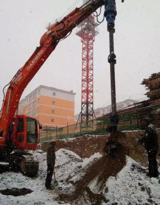 China O equipamento hidráulico conduzido da perfuração do eixo helicoidal da construção das pilhas 20-46 RPM gira a velocidade à venda