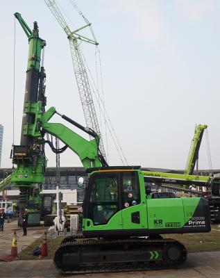 China Het hydraulische Opstapelen zich Rig Machine Hire, 65 KN Hoofd de Trekkrachtheiblok Equipment Max van de Kruklijn. het boren diepte 16 m Te koop