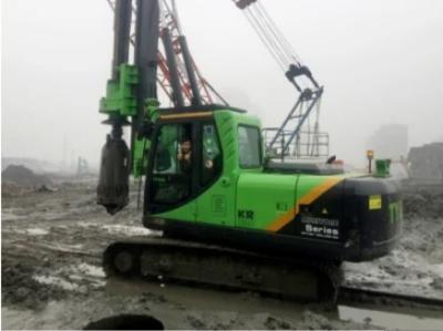 China Drilling Depth 83m Rotary Pile Machine Diameter 2500Mm Torque 360 KN.M KR360c Rotary Piling Rig for sale