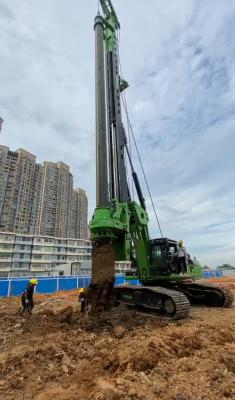 중국 굴착 깊이 31m 스파일 기초 굴착 기계 회전 스파일 리그 지름 2000mm 낮은 머리 공간 판매용