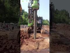 Customizable Hydraulic Piling Rig for Construction Site Needs