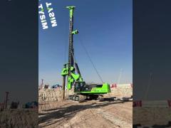 Hydraulic Piling Rig Mature Excavator 220 KN.m Torque 64/51m Drilling Depth