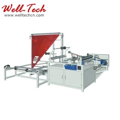 China Automatic Liner OPP PE BOPP pp CPP Plastic Sheet Folding Rewinding Machine for sale