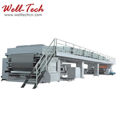 China Max Speed ​​120-160m/min Food Coating PET PE PVC Film Paper Double Sides Release Coating Coating Laminating Machine for sale