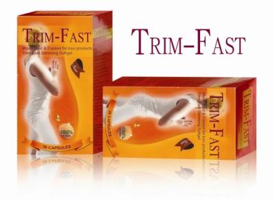 China Botanical Trim Fast Herbal Slimming Pills , GMP Certificated Weight Loss Capsules for sale