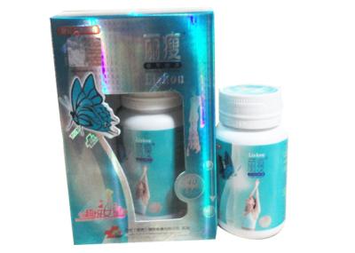 China Blue Bottle Lishou Fuling Weight Loss Capsules with Tuckahoe for Women for sale