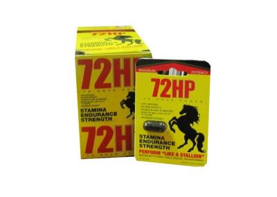 China Natural 72HP Herbs Male Enhancement  for sale