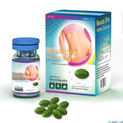 China Beauty Slim Herbal Weight Loss Capsules , traditional Chinese herb extracts capsules for sale