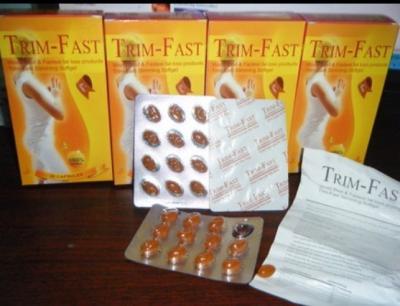 China Safe Botanical Trim-Fast Soft Gels Yellow Herbal For Body Shaping for sale