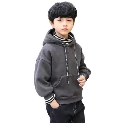 China 2018 New Fashion Custom Wholesale Baby Boy Hoodie Kids Anti-pilling Long Sleeve Fleece Children Crewneck Hooded Boy's Blank Sweatshirt for sale