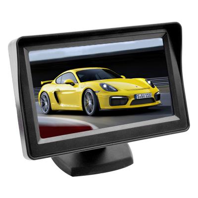 China Smallest 4.3 Inch Remote Control Car Monitor Led Monitor Car Tft LCD Monitor for sale