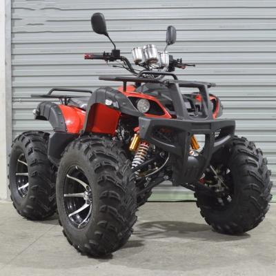 China 150CC Iron Gas Powered Drive 4Wheelers Off Road 4 Stroke Adult Sport Cuatrimoto Quad ATV Quad ATV Big Tire for sale