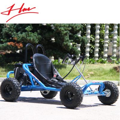 China buggy HEMING go cart gasoline go kart 196CC powered brushless engine range gokarts 13*5-6 for sale