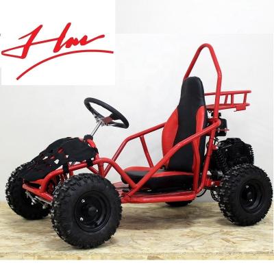 China Steel Off Road Buggy , 49CC Gasoline Go Kart Pull Start for sale