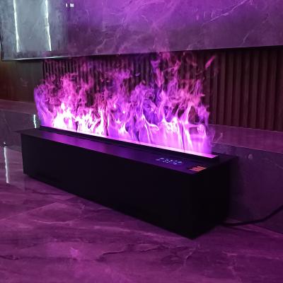 China Can Touch The Flame Factory Directly Dropshipping Custom Indoor 3d Decorative Led Fireplace Eco Electric Humidifier Spray for sale