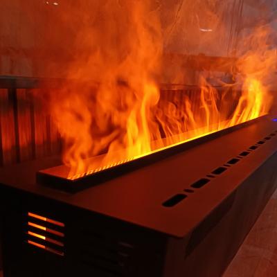 China Can touch the flame high quality living room electric fireplace insert directly the 3d water vapor fireplace position for sale