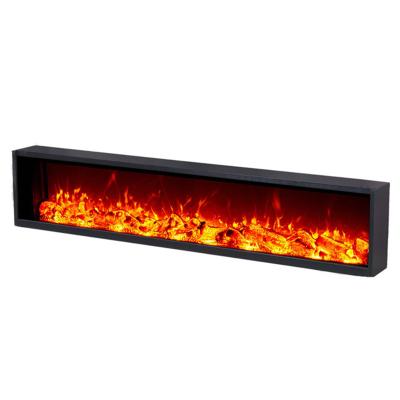 China Modern Luxury Indoor Electric Artificial Fireplace Decorating With Remote Control for sale