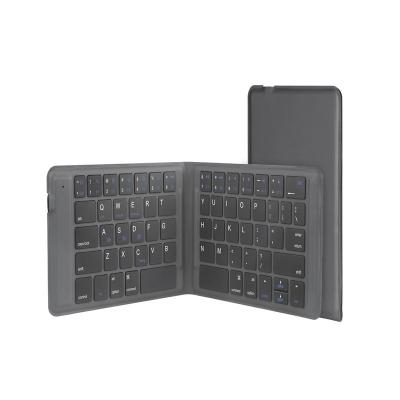 China Factory Supply G2104 Mini Wireless Direct Leather Tablet Laptop Portable Folding Keyboard For Home Office Gaming for sale