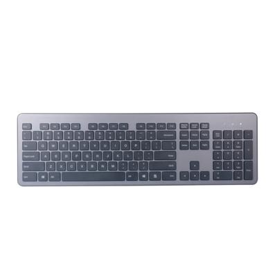 China OEM B035 System Wireless Scissor Keyboard Switch Black White Rechargeable Desktop Computer Keyboard for sale