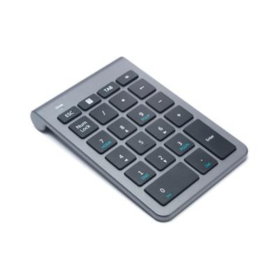 China B038 Mini Size Portable OEM Wireless Keyboard 22 Keys Wireless Slim Computer Dry Battery Numeric Keypad for sale