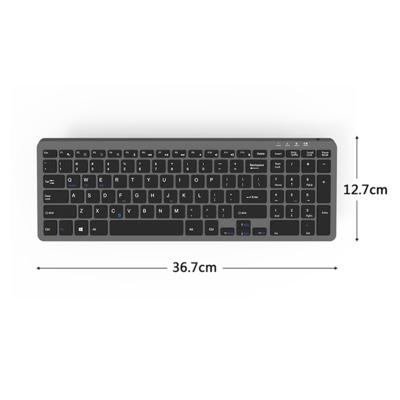 China B053 Wireless Customized Rechargeable High Quality Universal Desktop Keyboard 2.4G Wireless Keyboard OEM Laptop Hot Sale for sale