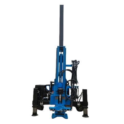 China High Drilling Efficiency 400 Meters Depth Diesel Engine Wall Drill Rig Water Well Machine Concrete Rock Drilling Machine Portable for sale