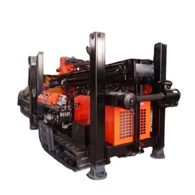 China High Drilling Efficiency 200m Rock Drilling Machine Diesel Water Well Bore Hole Power Drilling Machine for sale