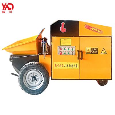 China German Italian Mini Concrete Pump Hand Cement Mortar Die Cast Concrete Pump for sale