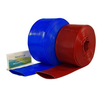 China Evironment Resistant High Pressure Resistant Flat Lay Pvc Durable Weight Pvc Flexible Water Discharge Hose Pipe For Mines for sale