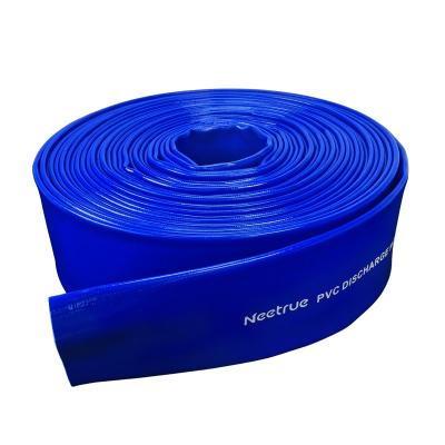 China China Cheap Price PVC Hose Manufacturer Evironment-friendly Lay PVC Flat Water Discharge Layflat Hose For Water Pump for sale