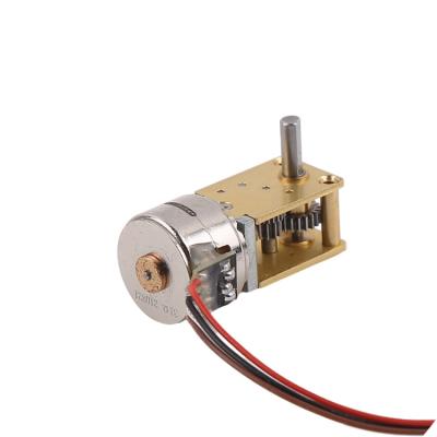 China 15mm Motor+Worm Gearbox Geared Stepper Motor for Robotics、Industrial Use、Automation zu verkaufen