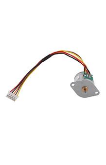 China 20mm 12v 100 Ω Widerstand-Dauermagnetschrittmotor 18 Grad-Schritt-Winkel zu verkaufen