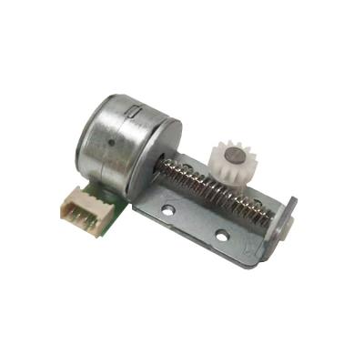 Cina VSM15128 Worm Shaft 5V DC 15mm Stepper Motor con Worm Gear e Pinion Gear in vendita