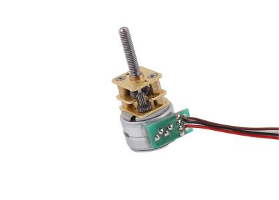 China 10mm Mini Gear Box Stepper Motor Dia10 Micro Geared Stepper Motor With Lead Screw for sale