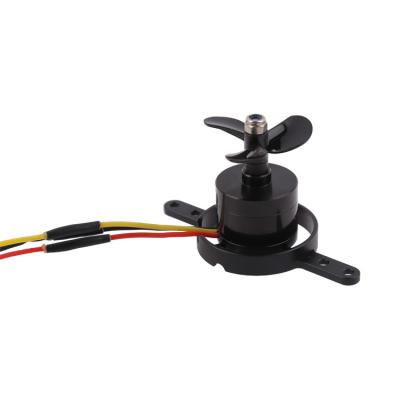 China 12V 100W Bürstenloser Gleichstrommotor Wasserdicht mit Propeller für Automatisierungsausrüstung, ROV Roboter Drohnen. zu verkaufen