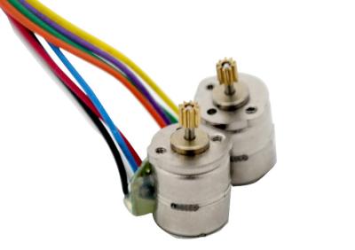 China 8mm Mikro-Schrittmotor 2 Phase 4 Draht-Minischrittmotor mit kupfernem Gang für Kameraobjektive Pm08 zu verkaufen