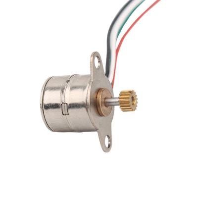 China CW/CCW Rotatie Permanente Magneet Micro Stepper Motor 2 Fase 4 Draad Gewicht 4g 18 graad Te koop