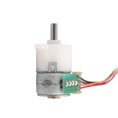 China De het Toestelverhouding 1:50 Plastic Toestel 15mm van 15BY45 5V paste Stepper Motor 2 fase 4 Draden aan18°Stepper Motor met Versnellingsbak Te koop