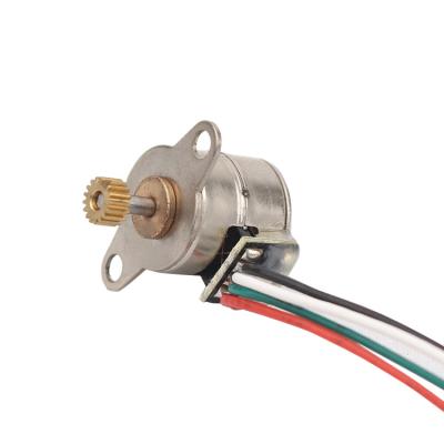 China 2 Phase 4 Wire Micro Stepper Motor 5.0 VDC Bipolar Drive Mode 10mm pm VSM1070 for sale