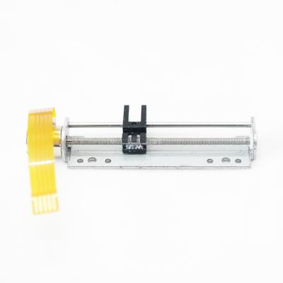 China 8mm  3.3v 16Ω stroke slider 40mm linear stepper motor with bracket and screw for Optical instruments for sale