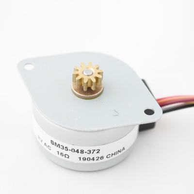 China 4 motor de pasos micro del alto esfuerzo de torsión motor de pasos/7.5° del imán permanente del alambre de la fase 6 en venta