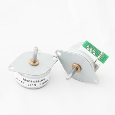 China Synchronmotor Wechselstrom-24V, 24 Pole-synchroner Dauermagnetschrittmotor SM25-048 zu verkaufen