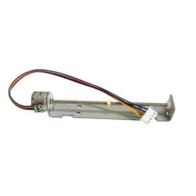 China SM1567A Copper Nut Lead Screw Linear Stepper Motor 15mm Diameter With Bracket for sale