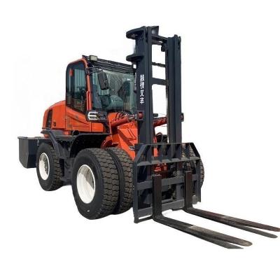 China High Efficiency High Efficiency 4*4 Drive Forklift 3 Ton for sale